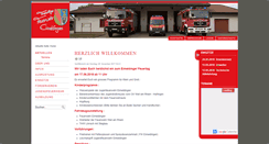 Desktop Screenshot of feuerwehr-eimeldingen.de
